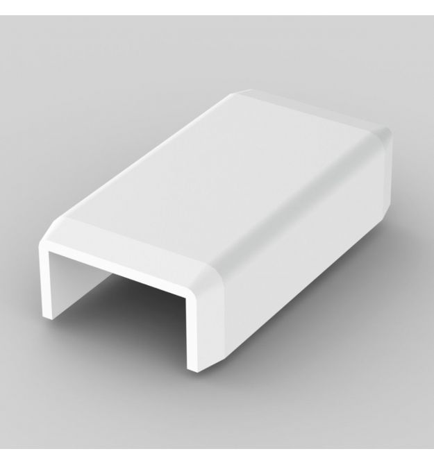 З'єднувач для LHD 20х10 білого кольору Серія LHD ПВХ