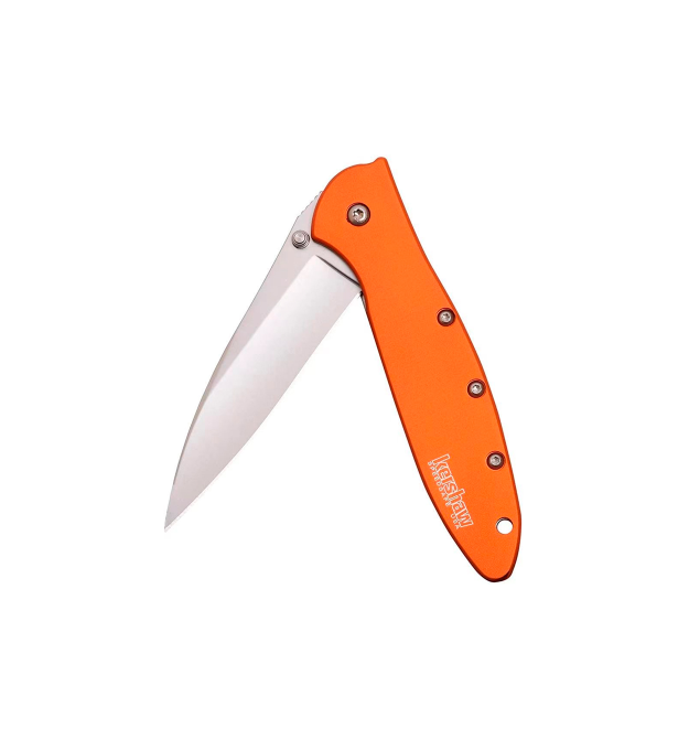 Ніж складаний Kershaw-1660 Orange, ручка сталь + титан, довжина 179 мм, 100 гр, Box