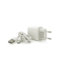 Набір 2 в 1 СЗУ With Lightning Cable 110-240V Hoco C72