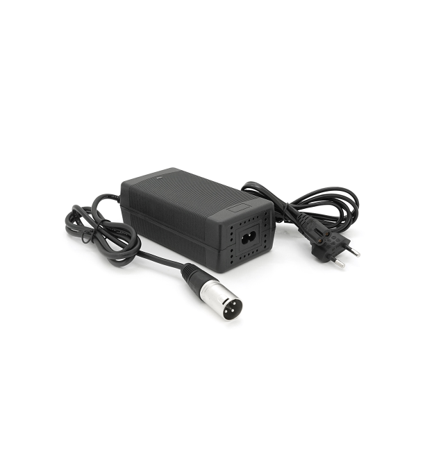 Зарядний пристрій акумуляторів LiFePO4 12V (14.6V), 4S,8A, штекер XLR, з індикацією, 133х67х45mm, 0.3kg