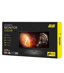 Монітор 2E GAMING 30" G3024B 2xHDMI, DP, Audio, VA, 2560x1080, 21:9, 200Hz, 1ms, CURVED, FreeSync