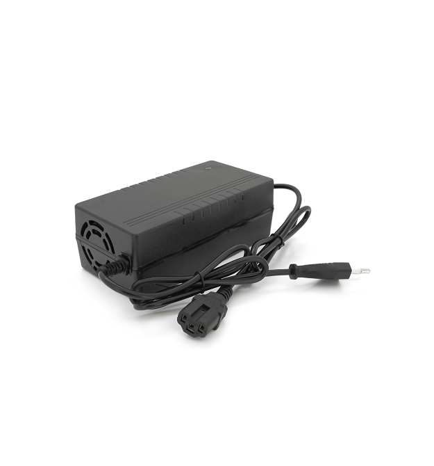 Зарядний пристрій для акумуляторів LiFePo4 36V(43.8V),12S,4A, штекер C13, з індикацією