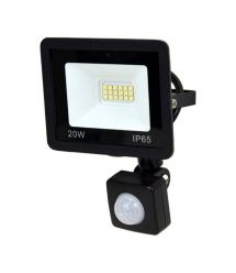 Прожектор светодиодный Lightwell LW-FL-B-20-S 20 W с датчиком движения