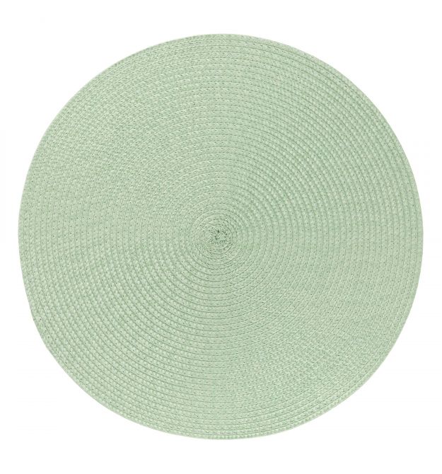Килимок сервірувальний Ardesto 38см, поліпропілен, кругла, зелений