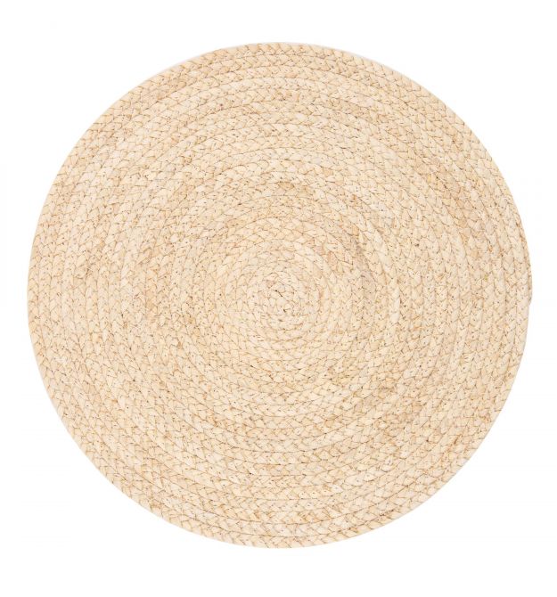 Килимок сервірувальний Ardesto, 38см, кукурудзяне волокно, кругла, жовтий світлий