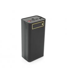 Power bank Voltronic T21-PD під 21х18650, Digital display, Output: 22.5W, Micro-USB, Type-C, Lightning, ABS, PVC, Black, BOX