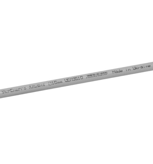 Труба жесткая гладкая с раструбом UEA ПВХ 16мм 3м