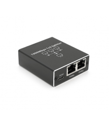 Активний RJ45 сплітер 1-3 порту, підтримує 1000Mbps, with Type-C power supply