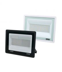 Комплект прожекторов светодиодных Lightwell 100W черный LW-FL-B-100 и белый LW-FL-W-100