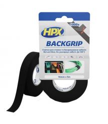 Лента-липучка для бандажа кабелей HPX BACKGRIP BG1605 16х1,25мм 5м