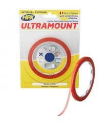 Лента двухсторонняя HPX UM0610 ULTRA MOUNT 6мм х 10м