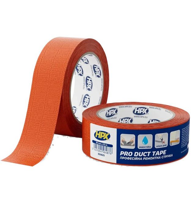 Лента ремонтная односторонняя HPX EO5025 Duct Tape Pro 38мм х 25м