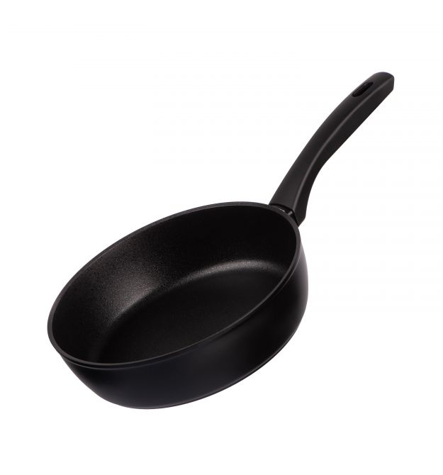 Сковорода глубокая Ardesto Black Mars Favola, 26см, алюминий, черный
