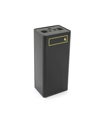 Power bank Voltronic D21-PD під 21х18650, Digital display, Output: 22.5W, Micro-USB, Type-C, Lightning, ABS, PVC, Black, BOX