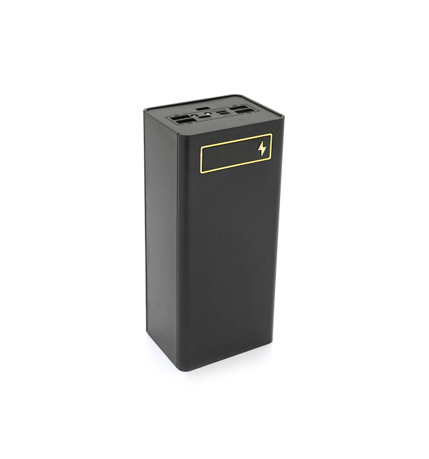 Power bank Voltronic D21-PD під 21х18650, Digital display, Output: 22.5W, Micro-USB, Type-C, Lightning, ABS, PVC, Black, BOX