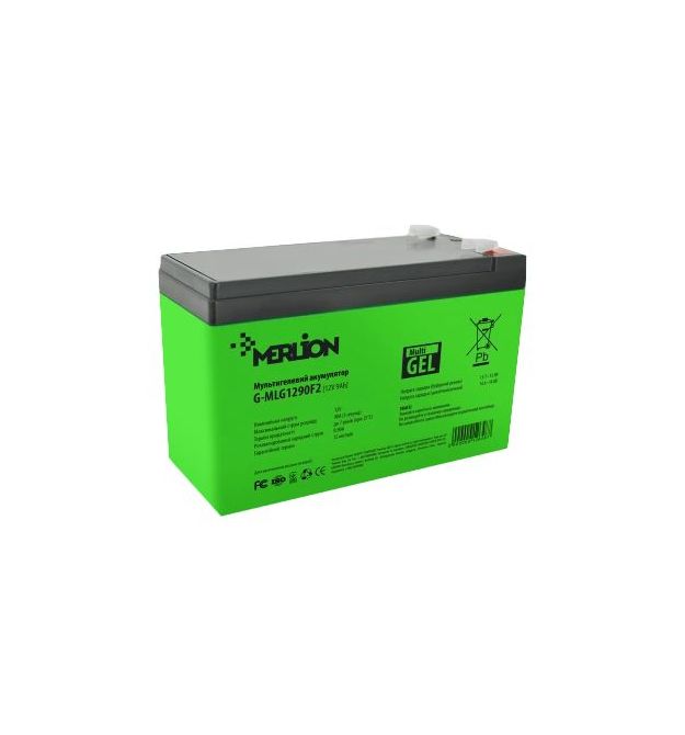 Аккумуляторная батарея MERLION G-MLG1290F2 мультигель 12V 9 Ah