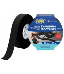 Лента тканевая изоляционная HPX LI1925 19мм х 25м