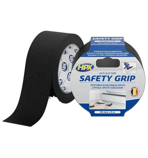 Лента самоклеющаяся против скольжения HPX SB5005 SAFETY GRIP 50мм x 5м