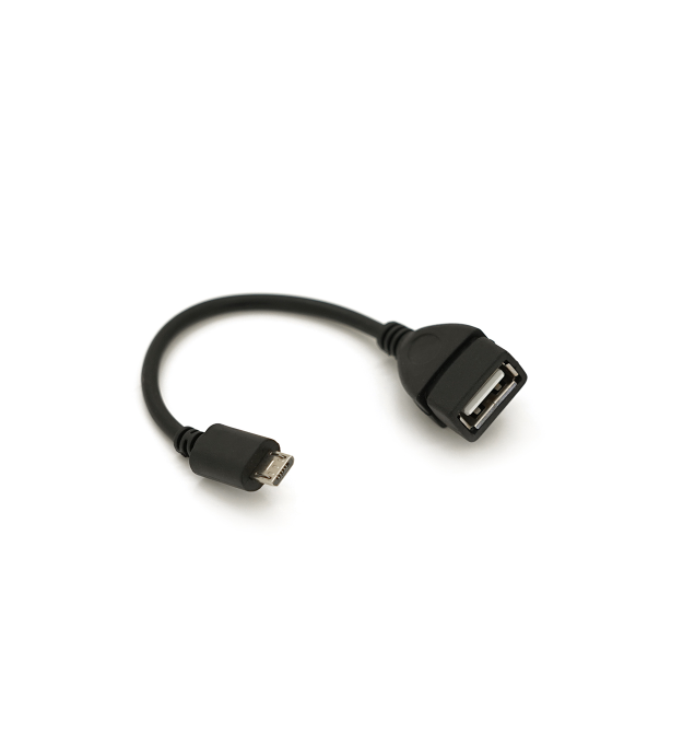 Кабель USB 2.0 AF - Micro-B OTG, 0.1m, Box