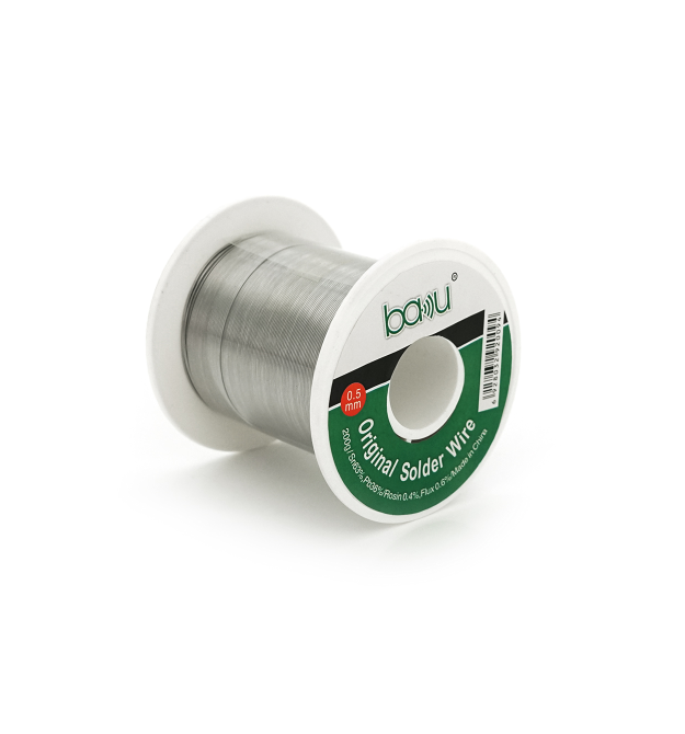 Припій BAKKU дротяний Solder wire BK 0.5*300G A DIA 0,5mm (250g)