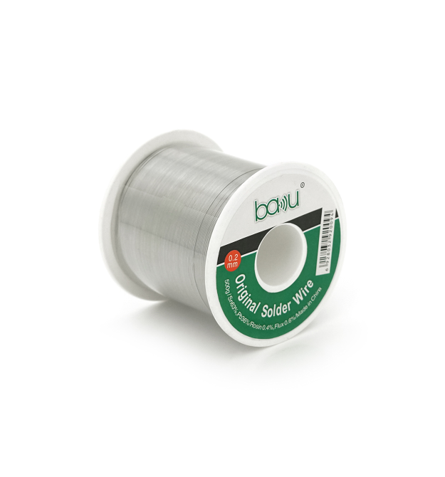 Припій BAKKU дротяний Solder wire BK 0.2*500G A DIA 0,2mm (500g)