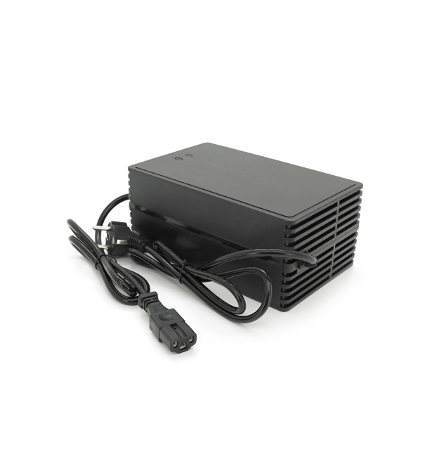 Зарядний пристрій для акумуляторів LiFePo4 48V(58,4V),16S,8A,500W, індикація, 220х122х86mm, 1.5kg