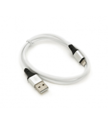 Кабель Hoco X86, Lightning-USB, 2.4A, довжина 1м, White, BOX