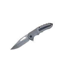 Ніж складний Browning-F134, ручка сталь + карбон, довжина 221 мм, 250 гр, Box
