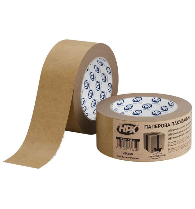 Лента упаковочная HPX VE4850 ECO 48мм х 50м