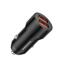 АЗУ BOROFONE BZ19 USB, 2.4A, Black, Box