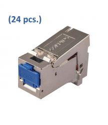 Модуль екранований Everon xs500 KeyStone, 1xRJ45, AWG 22-24, кат. 6a, пак. 24 шт, Corning