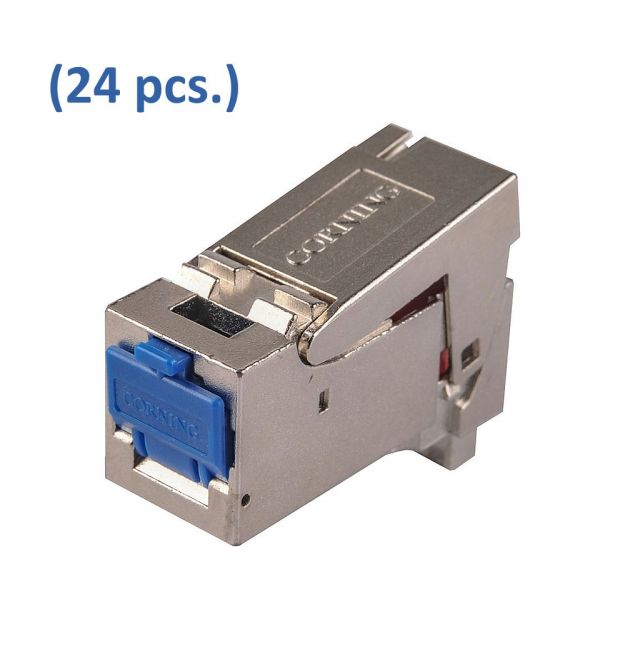 Модуль экранированный xs500 Keystone, кат. 6a, (24 pcs.), Corning