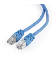 Патч-корд литой RITAR, UTP, RJ45, Cat.6, 5m, синий, Cu (медь)