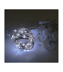 Гірлянда 200LED Штора (White), USB+пульт, мідний провід, 8 режимів, 3*2метри, прозора ізоляція, BOX