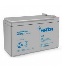Аккумуляторная батарея MERLION AGM GP1272F2 PREMIUM 12 V 7,2 Ah ( 150 x 65 x 95 (100) ) 2.1 кг Orange Q10
