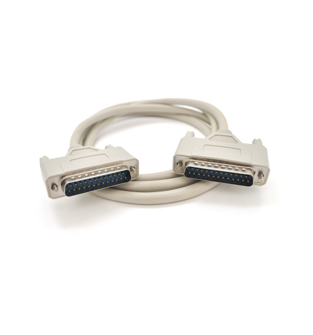 Удлинитель LPT DB25 M-F, 25Pin, 1.5m, серый, OEM,Q25
