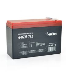 Тяговая аккумуляторная батарея AGM MERLION 6-DZM-7, 12V 7Ah F2, Q5