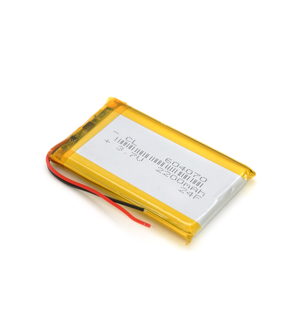 Літій-полімерний акумулятор 6*40*70mm (Li-ion 3.7В 2200мА&ampmiddotгод)
