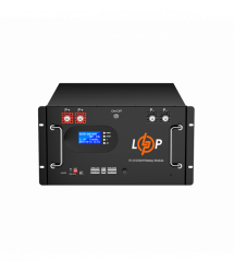 Акумулятор LP LiFePO4 51,2V - 230 Ah (11776Wh) (Smart BMS 200A) с LCD RM AB