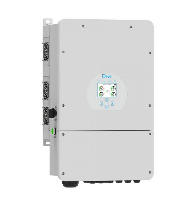 Инвертор гибридный 12кВт Deye SUN-12K-SG02LP1-EU-AM3 однофазный, c Wi-Fi