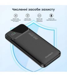 Повербанк 10000mAh Choetech B728 Black 22.5W QC3.0 PD3.0