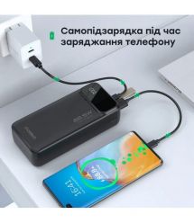 Повербанк 20000mAh Choetech B729 Black 22.5W QC3.0 PD3.0