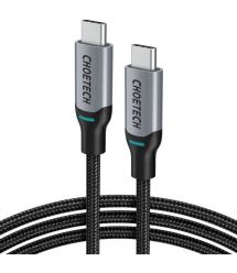 Кабель Choetech ХСС-1002 Black USB-C to USB-C PD100W 1.8m