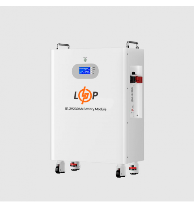 Аккумулятор LP LiFePO4 51,2V - 230 Ah (11776Wh) (Smart BMS 200A) с LCD AB RS485/CAN