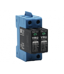 Захист від перенапруг YRSP-D2 DC SPD 2P 20-40KA 1000Vdc T2 двухполюсний
