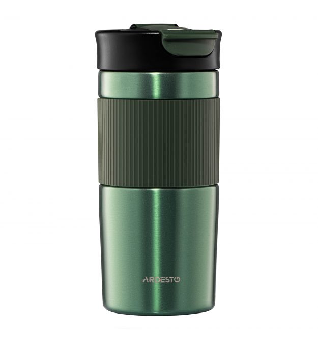 Термокухоль Ardesto Comfort 450мл, нержавіюча сталь, зелений