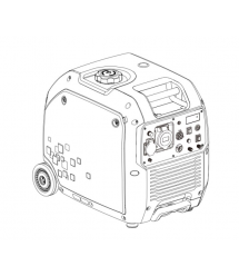 Генератор інверторний БЕНЗИНОВИЙ Matari М5500I (5 kW), однофазний, 220V, 50Hz, об&aposєм бака 13,5л, електростартер