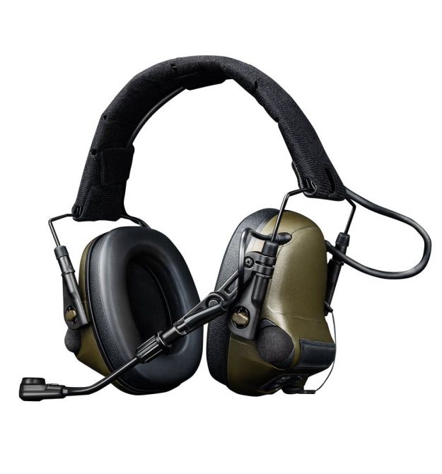 Активные защитные наушники Earmor M33 (FG) Olive с Bluetooth и гарнитурой