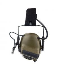 Активні захисні навушники Earmor M33 (FG) Olive з Bluetooth та гарнітурою