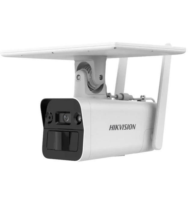 IP видеокамера Hikvision DS-2XS2T41G1-ID/4G/C05S07&nbsp;4МП (4мм) с солнечной панелью